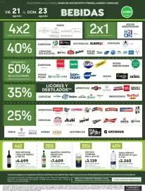 Catálogo Jumbo Página 5: Glaciar - agua mineral sin gas €2.265,00, Nicasia - vino vineyard malbec x 750 ml €6.699,00