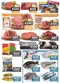 OBC Meat & Chicken catalogue Page 4: OBC NYAMA BOERIE, CHAKALAKA, TOMATO BRAAIWORS €89,00, OBC Braaiwors €89,00