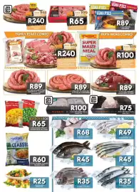 OBC Meat & Chicken catalogue Page 4: OBC NYAMA BOERIE, CHAKALAKA, TOMATO BRAAIWORS €89,00, OBC Braaiwors €89,00