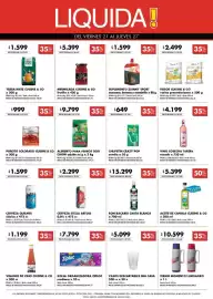 Folleto Disco Página 10: Fideos €2.499,00, Quilmes - cerveza clásica €1.599,00