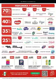 Folleto Disco Página 6: Dove - shampoo y acondicionador nutrición €6.099,00, Carefree - toallas femeninas €8.599,00