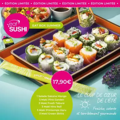Eat Sushi (valable jusqu'au 31-08)