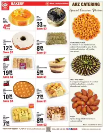 Arz Fine Foods flyer week 34 Page 2: ARZ Sesame Walnut Date Roll €8,99, Arz coconut macaroon €7,99