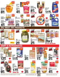 Arz Fine Foods flyer week 34 Page 5: Vital-v medium large eggs €12,99, Alani / Nescafe selected drinks €1,99