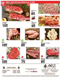 Arz Fine Foods flyer week 34 Page 8: Chicken Breast Boneless Skinless €6,99, Chicken Shish Taouk White €8,49