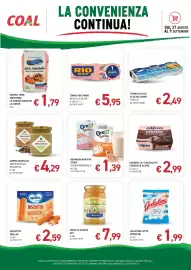 Volantino Coal Pagina 5: Dessert al cioccolato fondente Alpro €2,99, Bevanda barista OraSi €1,39