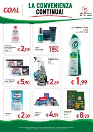 Volantino Coal Pagina 7: Guanti monouso black spontex €5,90, Detergente Cif antimuffa/acciaio spray €2,69