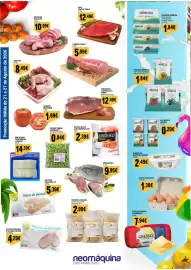 Folheto Neomáquina semana 34 Página 2: Batata-doce auchan palitos €2,39, Perca nilo €9,95