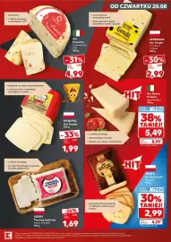 Kaufland gazetka Strona 13: Ser Gouda Mlekpol €1,99, Ser Królewski wędzony Sierpc €2,99