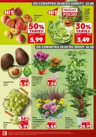 Kaufland gazetka Strona 7: Winogrona jasne luzem €6,99, Awokado Hass dojrzałe €5,99