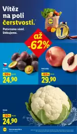 Lidl leták Strana 14: Švestky €24,90, Nektarinky €29,90