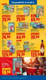 Lidl leták týden 35 Strana 21: FOOD FESTIVAL Krém s mrazem sušeným ovocem €129,90, BITTEROL Aperitiv €129,90