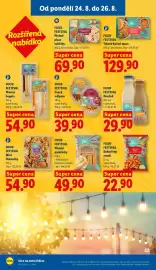 Lidl leták týden 35 Strana 22: FOOD FESTIVAL Kukuřičný snack €22,90, FOOD FESTIVAL Plněné pizza taštičky €69,90