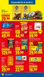 Lidl leták Strana 28: Orion Studentská pečeť €49,90, KLASA Linecké rohlíčky s meruňkovou náplní €22,90