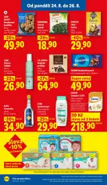 Lidl leták Strana 31: CHEF SELECT Bramborové knedlíky €49,90, Orion Studentská pečeť €49,90