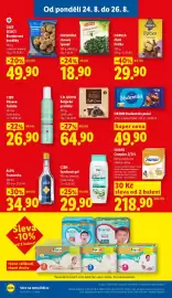 Lidl leták týden 35 Strana 31: CHEF SELECT Bramborové knedlíky €49,90, Orion Studentská pečeť €49,90