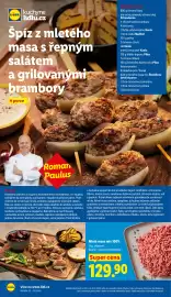 Lidl leták Strana 33: Mleté maso mix 100% €129,90