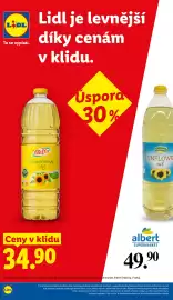 Lidl leták Strana 7: Vita D'or Slunečnicový olej €34,90, Vita D'or Slunečnicový olej €34,90
