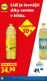 Lidl leták týden 35 Strana 7: Vita D'or Slunečnicový olej €34,90, Vita D'or Slunečnicový olej €34,90