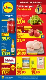 Lidl leták Strana 1: Pilos GOUDA €29,90, Svijany Svijanský Máz €10,90