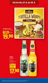 Lidl leták Strana 11: EL TEQUITO Tortilly €19,90, Frisco Cocktails €17,90