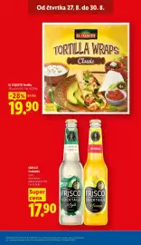 Lidl leták Strana 11: EL TEQUITO Tortilly €19,90, Frisco Cocktails €17,90