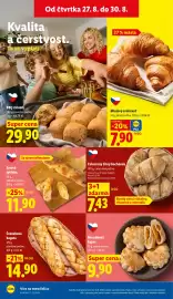 Lidl leták Strana 20: Máslový croissant €7,90, BBQ chlebík €29,90