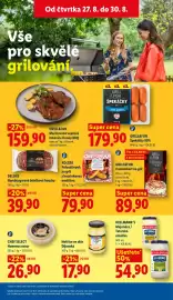Lidl leták Strana 23: KOLIBA Polooštiepok na gril s brusinkovou omáčkou €79,90, CHEF SELECT Hummus natur €26,90