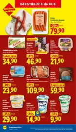 Lidl leták Strana 28: Pilos BÍLÝ JOGURT €14,90, Pilos ZAKYSANÁ SMETANA €9,90