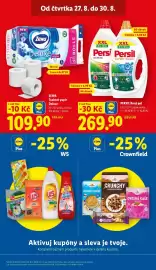 Lidl leták Strana 3: Zewa toaletní papír Deluxe €109,90, Persil prací gel €269,90