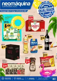 Folheto Neomáquina Página 1: Bolacha cuétara maria €2,39, Nestlé Mokambo €3,79