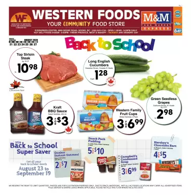 Western Foods flyer (valid until 27-08)