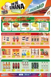 Folheto Atacadão Página 1: Prezato sadia - costela suína €18,90, Lar - coxinha da asa de frango iqf congelada €10,99