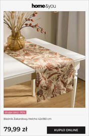 Home&You gazetka Strona 10: Bieżnik żakardowy home & you Helcho 42x180 cm €79,99