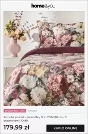Home&You gazetka Strona 2: Komplet pościeli z mikrofibry Graz 200x220 cm z 2 poszewkami 70x80 €179,99