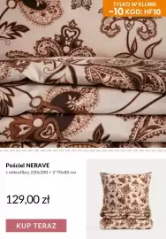 Homla gazetka Strona 2: Pościel z mikrofibry Nerave 220x200 + 2x70x80 cm €129,00