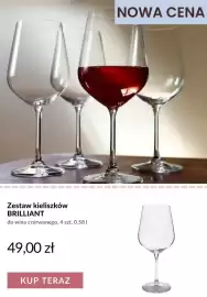 Homla gazetka tydzień 34 Strona 2: Zestaw kieliszków do wina czerwonego Brilliant 4-pak €49,00