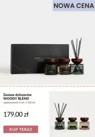 Homla gazetka tydzień 34 Strona 6: Zestaw dyfuzorów zapachowych Woody Blend 3-pak €179,00
