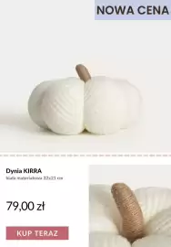 Homla gazetka tydzień 34 Strona 9: Dynia Kirra biała materiałowa 32x21 cm €79,00
