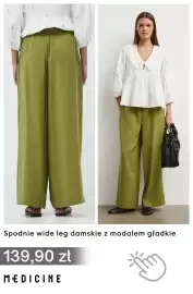Medicine gazetka Strona 6: Spodnie wide leg damskie z modalem gładkie Medicine €139,90