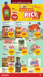 PENNY akciós újság hét 35 Oldal 12: Mátyás kenyere €419,00, HAMÉ GRILL SZÓSZ €699,00