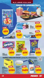 PENNY akciós újság hét 35 Oldal 17: Nerds gyümölcslé €899,00, Takis tortilla chips €899,00