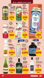 PENNY akciós újság hét 35 Oldal 21: Budweiser Premium Lager €389,00, LA FIESTA VÖRÖSBOR €3.299,00