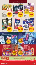 PENNY akciós újság hét 35 Oldal 22: BODIE SELECT PATÉ €379,00, Sheba Macskaeledel €199,00