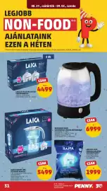 PENNY akciós újság hét 35 Oldal 35: LAICA Stream Line Vízszűrő Kancsó €5.499,00