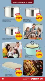 PENNY akciós újság hét 35 Oldal 41: Rozsdamentes edény üveg fedővel €6.999,00, Rozsdamentes edény üveg fedővel €3.999,00
