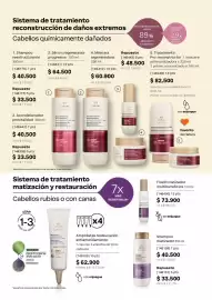 Catálogo Natura Página 38: Natura - ampolletas restauración anti-amarillamiento €62.900,00