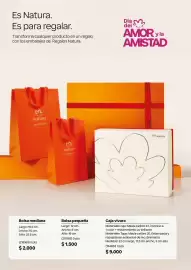 Catálogo Natura Página 59: Natura - bolsa pequeña €1.500,00, Natura - caja vivara €9.000,00