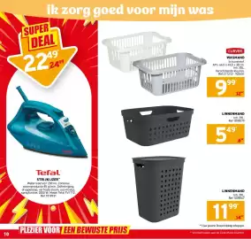 Trafic folder Pagina 10: Wasmand €9,99, Linnenmand €5,49