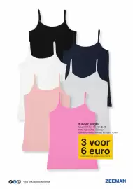 Zeeman folder week 34 Pagina 15: Kinder singlet €6,00